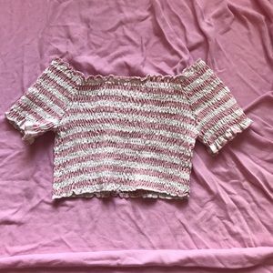 Crop off the shoulder